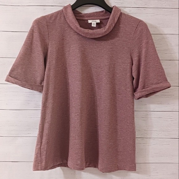 J. Jill Tops - J. Jill - Pure Jill Women's XS Short Sleeve Cowl Collar Tee